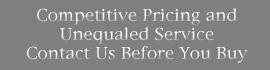 Competitive Pricing and Unequaled Service